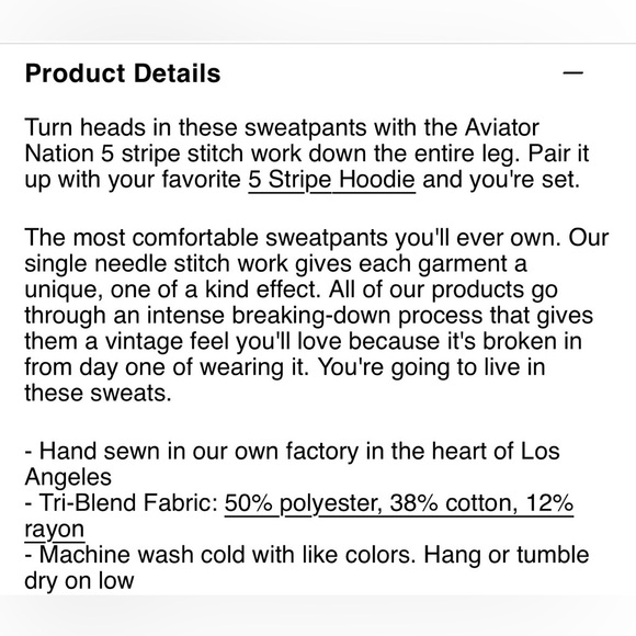 🌈 Retired White 5 Neon Stripe Aviator Nation Sweats in XS! 🤩🌈 - Picture 9 of 9